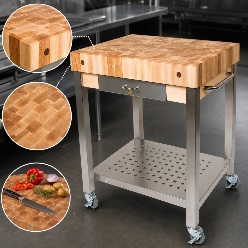 4-Inch End Grain Maple Top