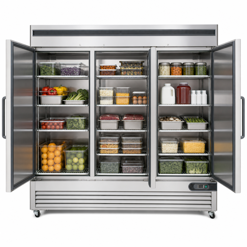 Three-Section Storage