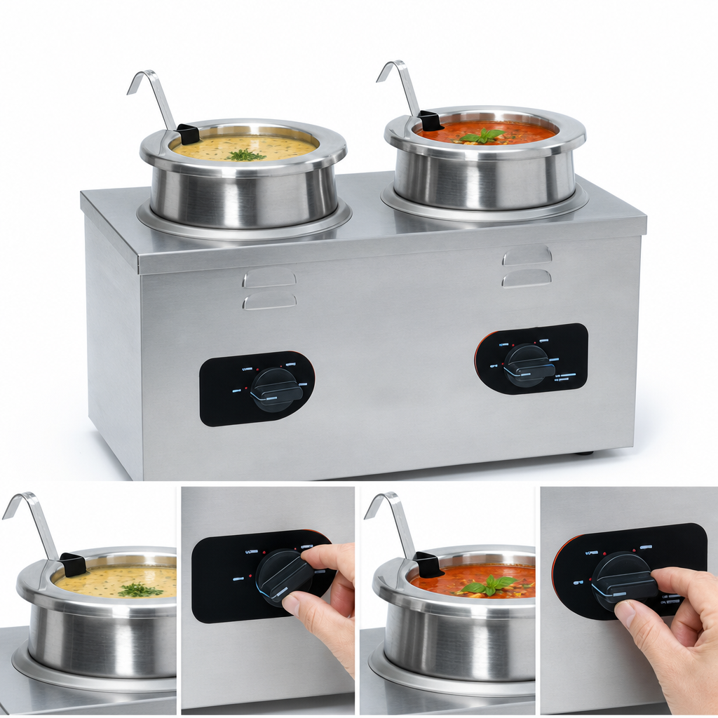 Twin Wells with Separate Thermostats