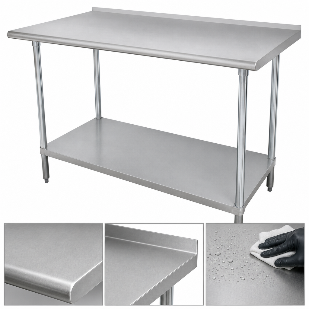 16-Gauge 430 Stainless Steel Top