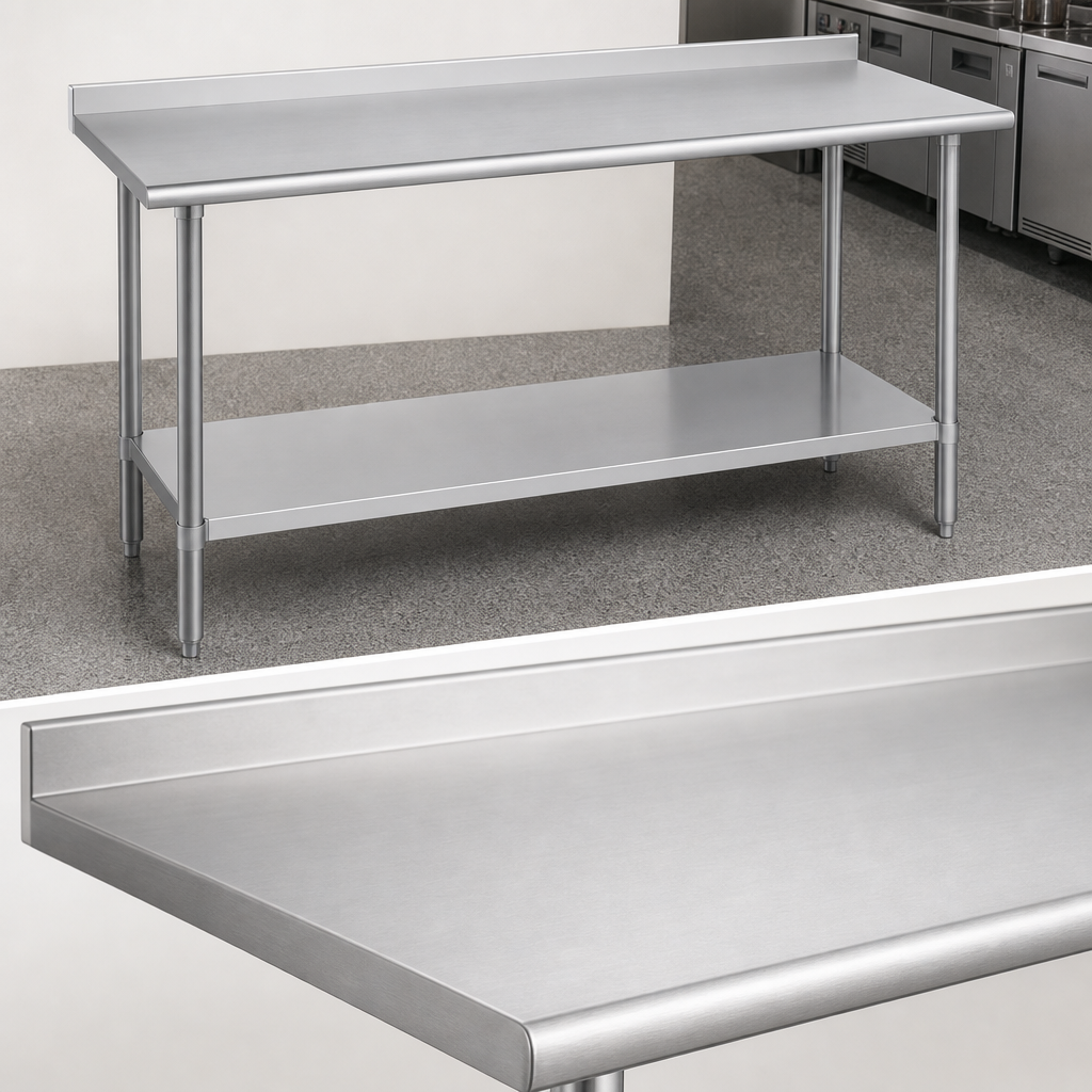 16-Gauge 400 Series Stainless Steel Top