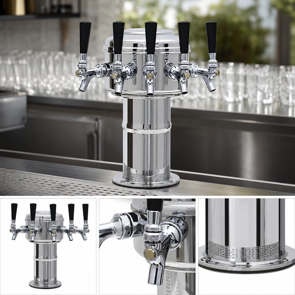 Five Faucet Capacity