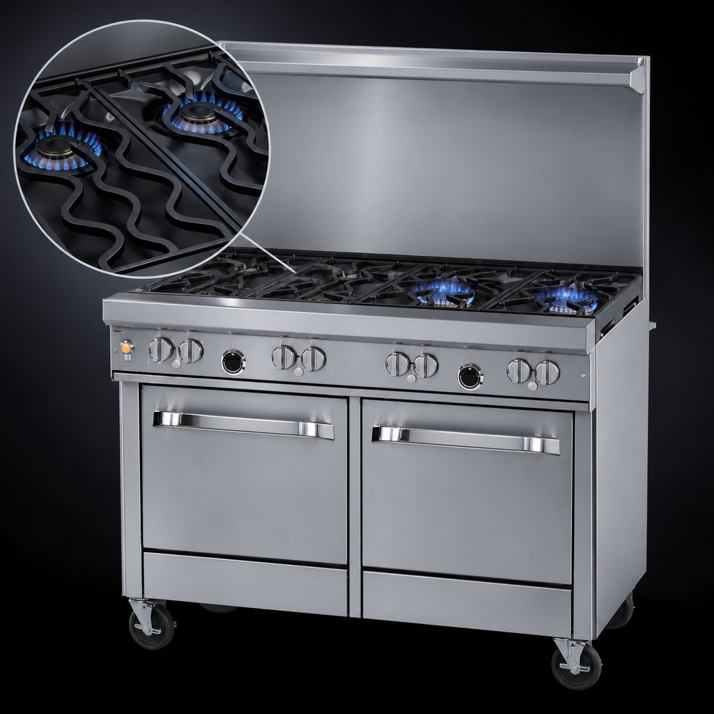 2 Non-Clog Burners