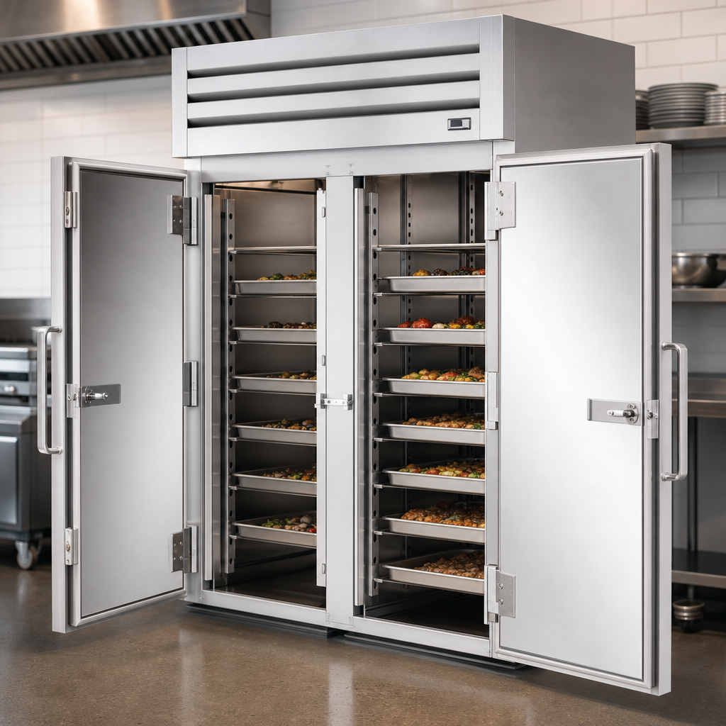 Dual Solid Swing Doors