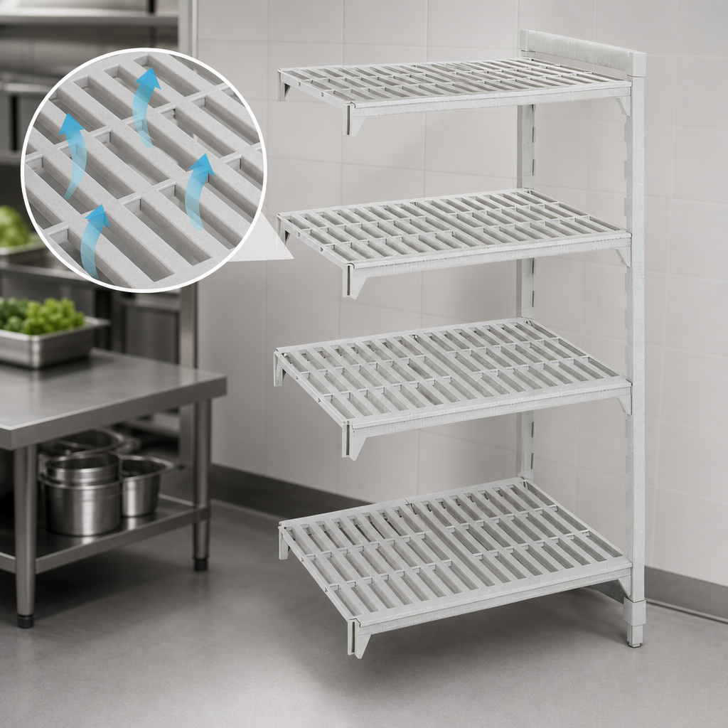 Vented Shelf Plates