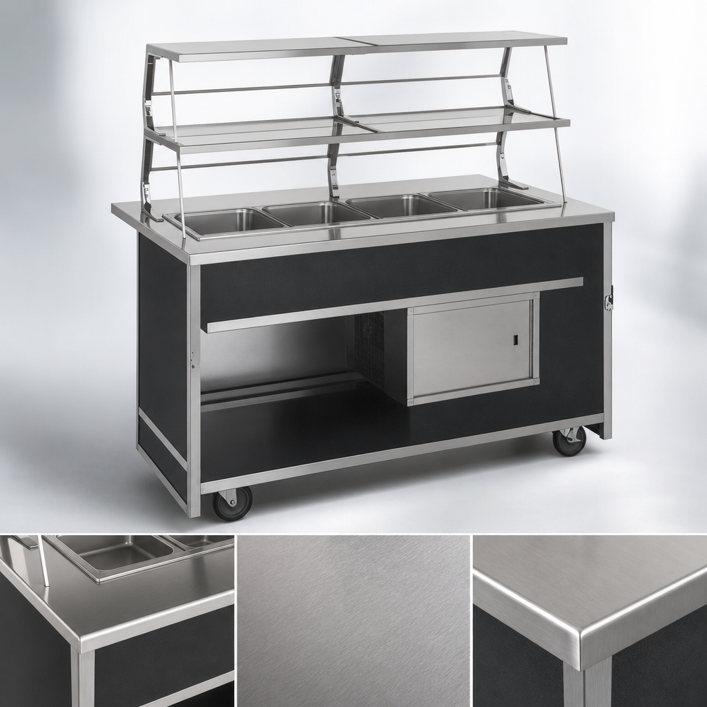 Heavy-Duty Stainless Steel Top