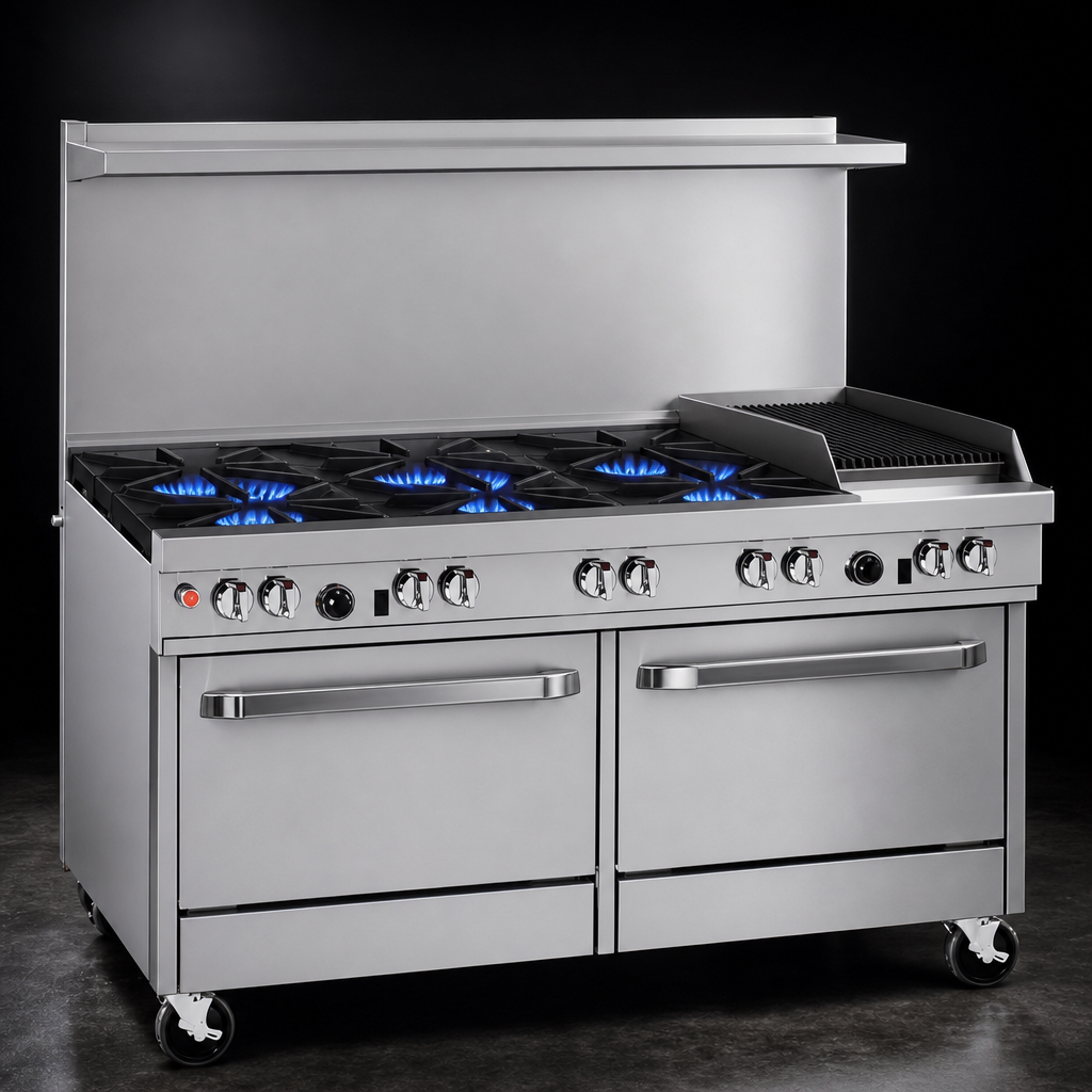 Four Pyromax Burners