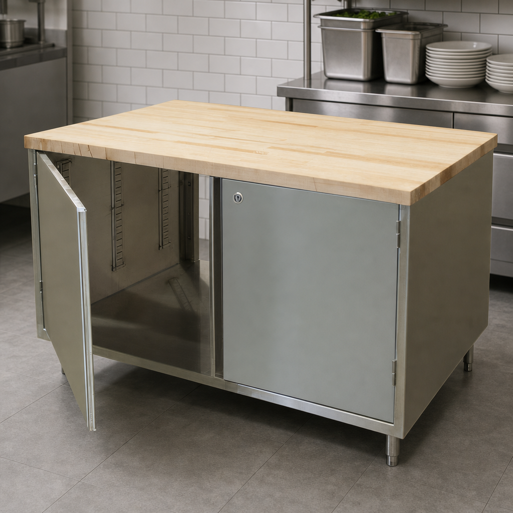 No Backsplash Work Surface