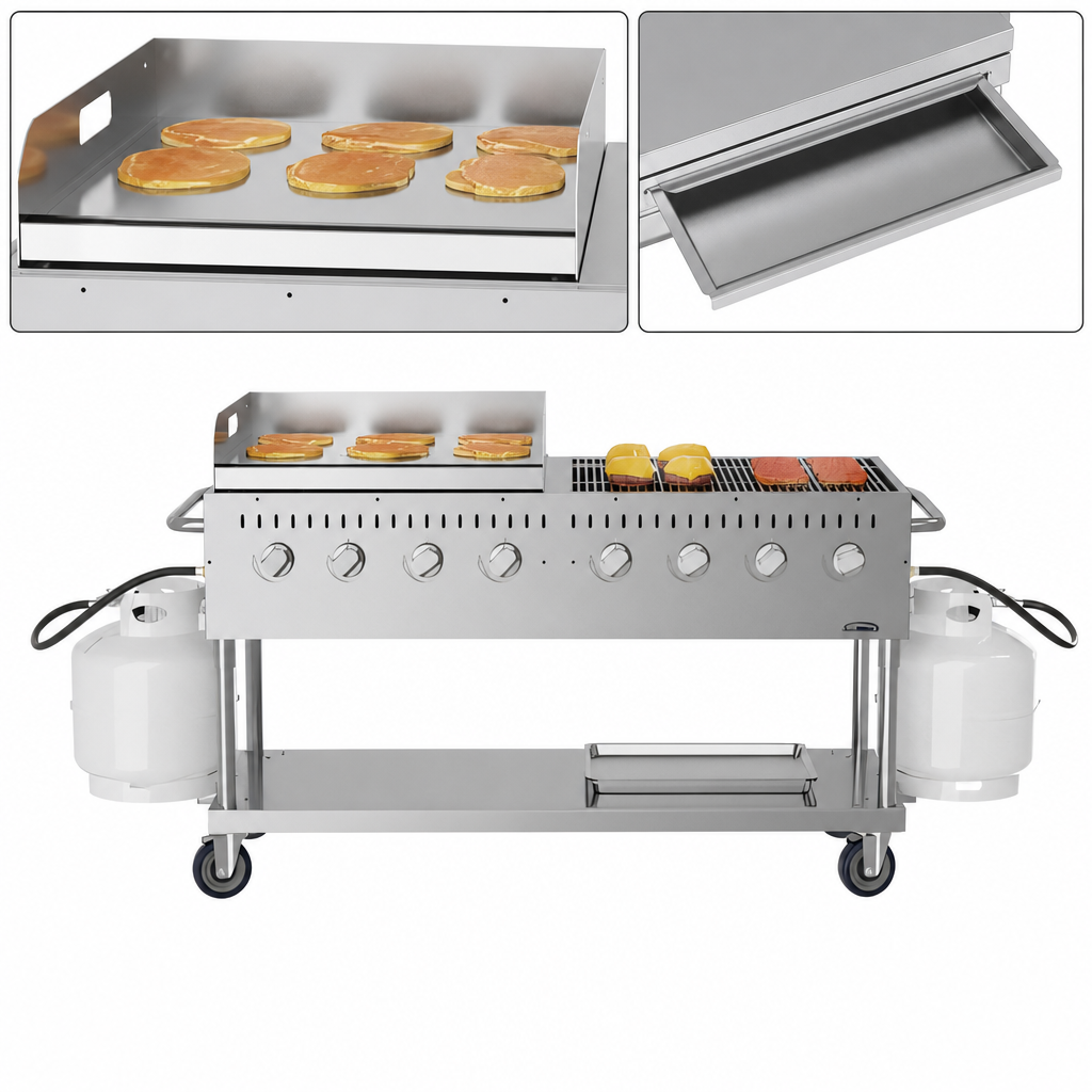 30-Inch Carbon Steel Griddle Plate