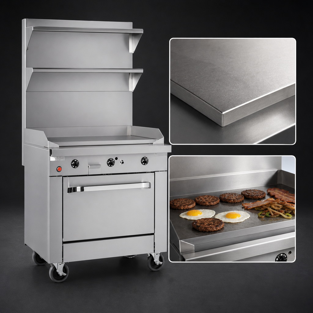 1-Inch Thick Griddle Plate
