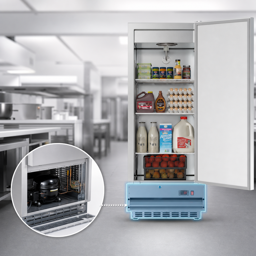 Bottom-Mount Self-Contained Refrigeration