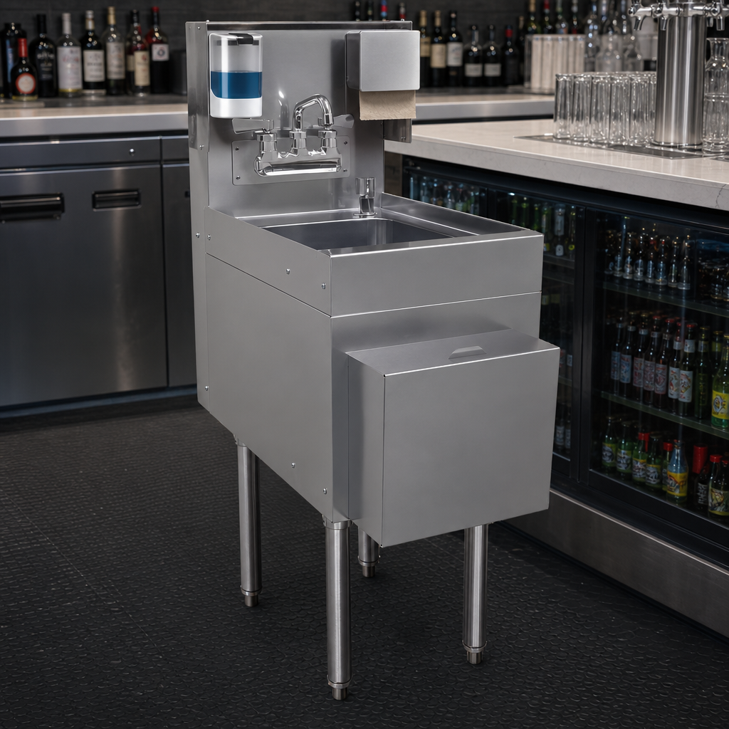 Freestanding Underbar Design