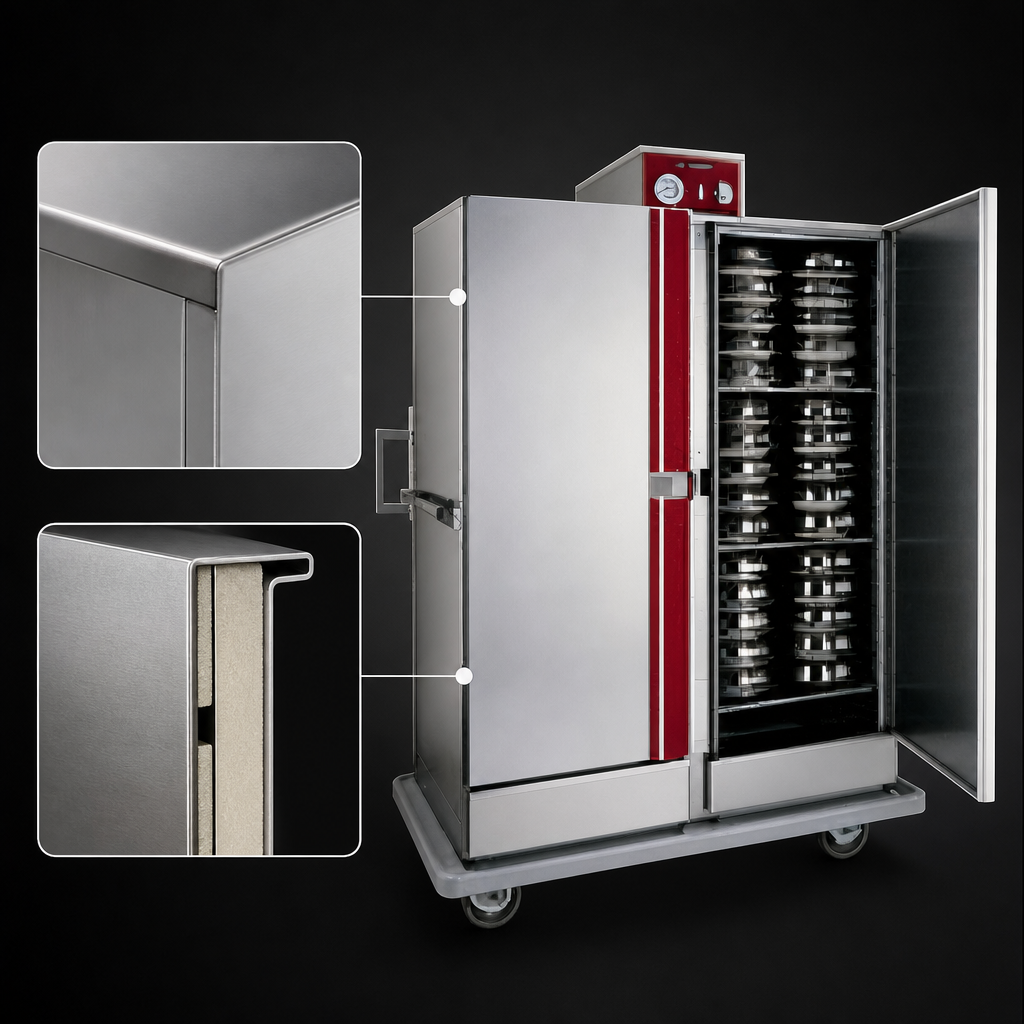 Double-Wall Stainless Steel Cabinet