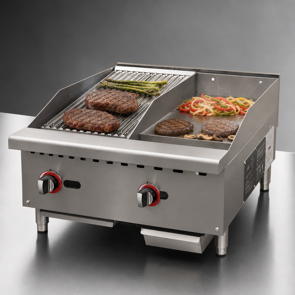 Dual Cooking Surfaces