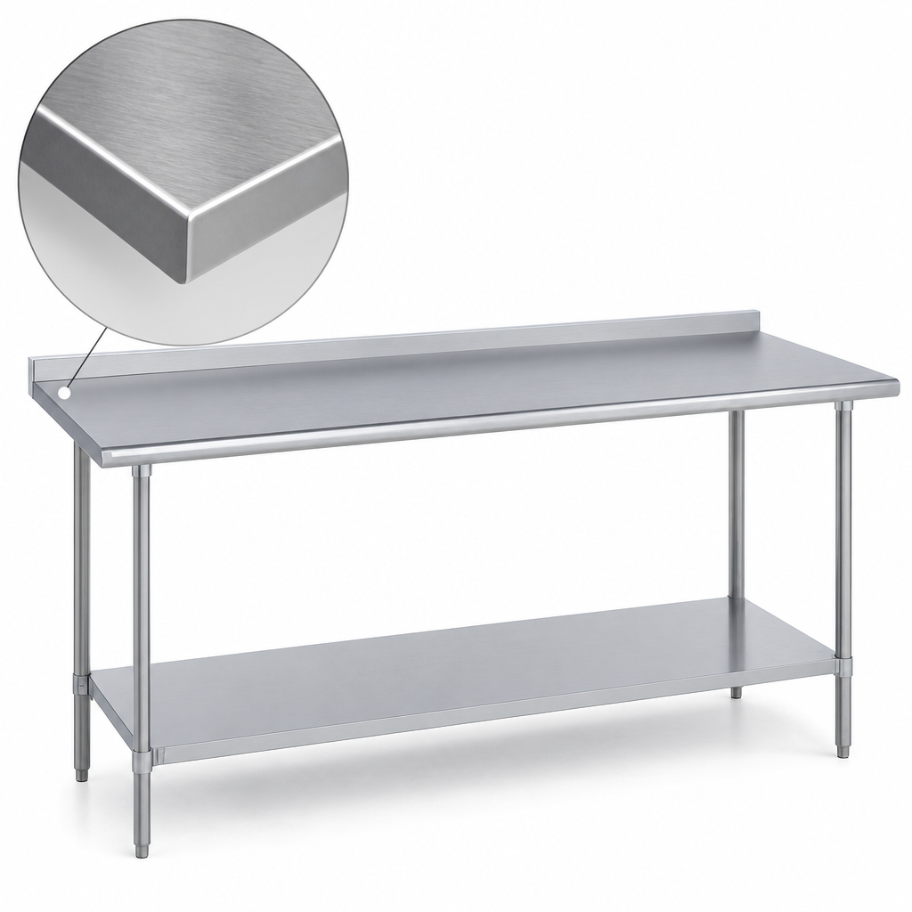14-Gauge 300 Series Stainless Steel Top