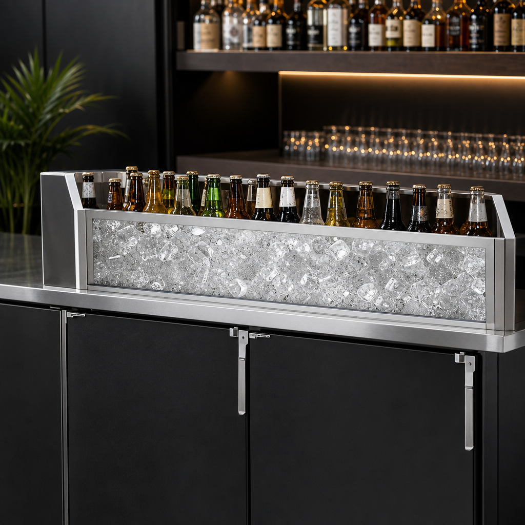 Back Bar Beverage Display