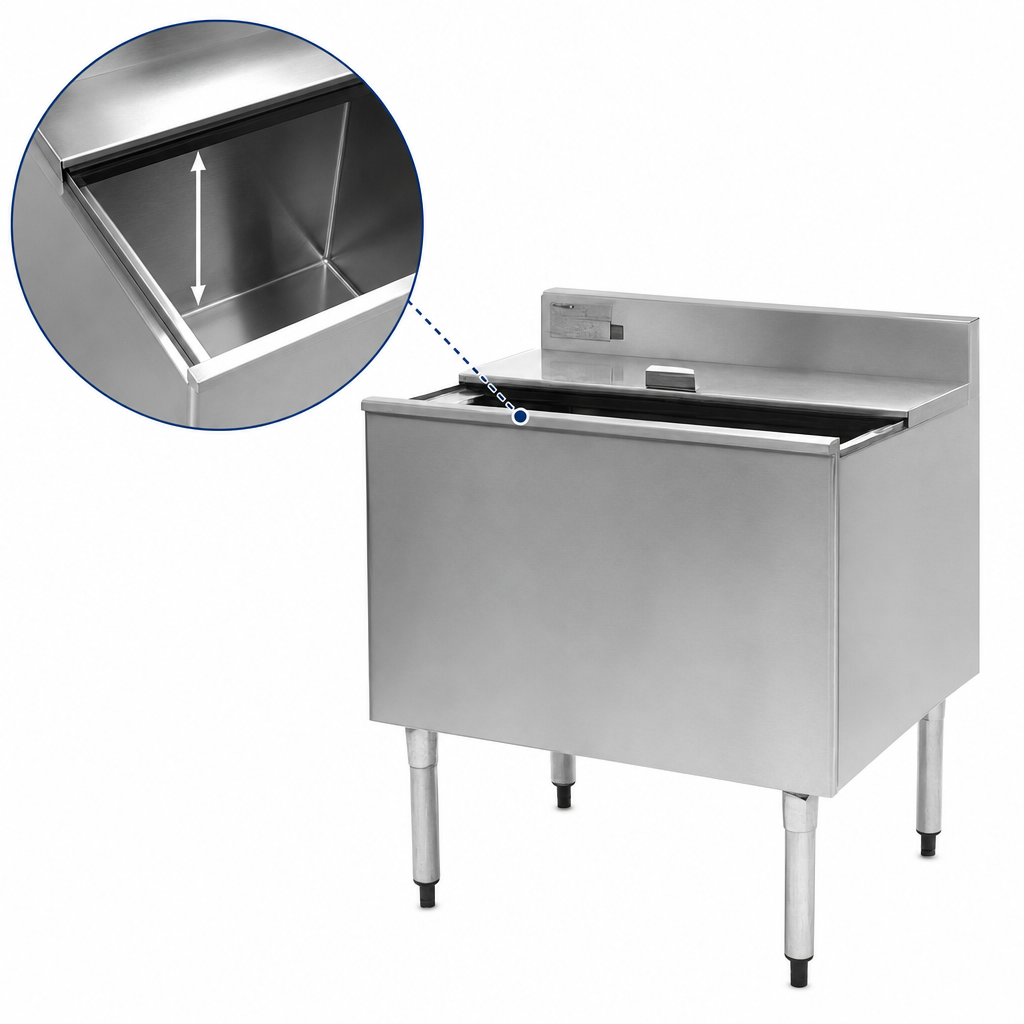 8-Inch Deep Stainless Steel Liner