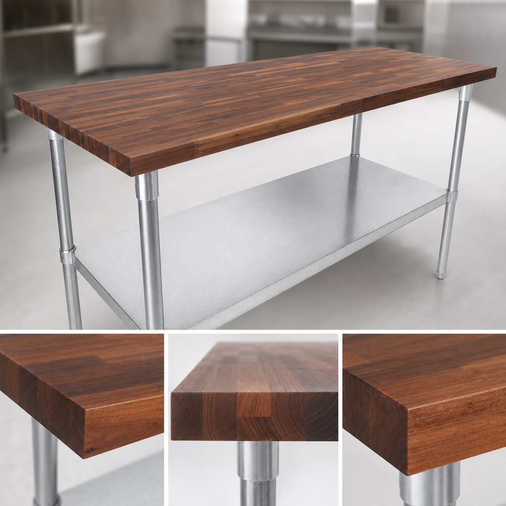 Edge Grain Flat Top