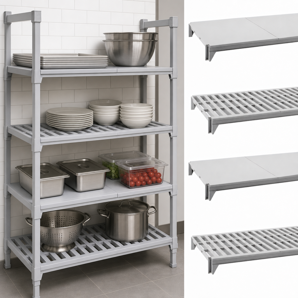 4-Shelf Mixed Plate Configuration