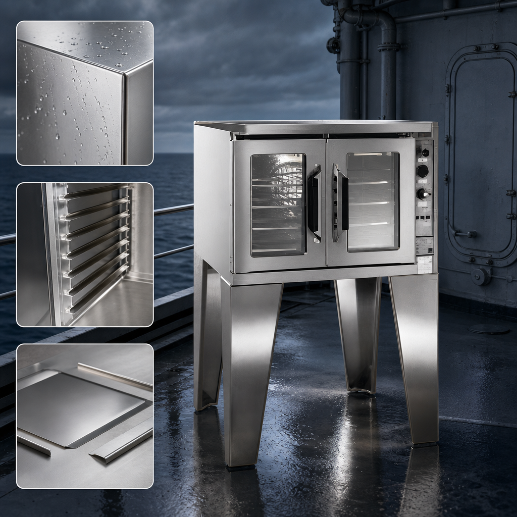 Marine-Ready Stainless Construction