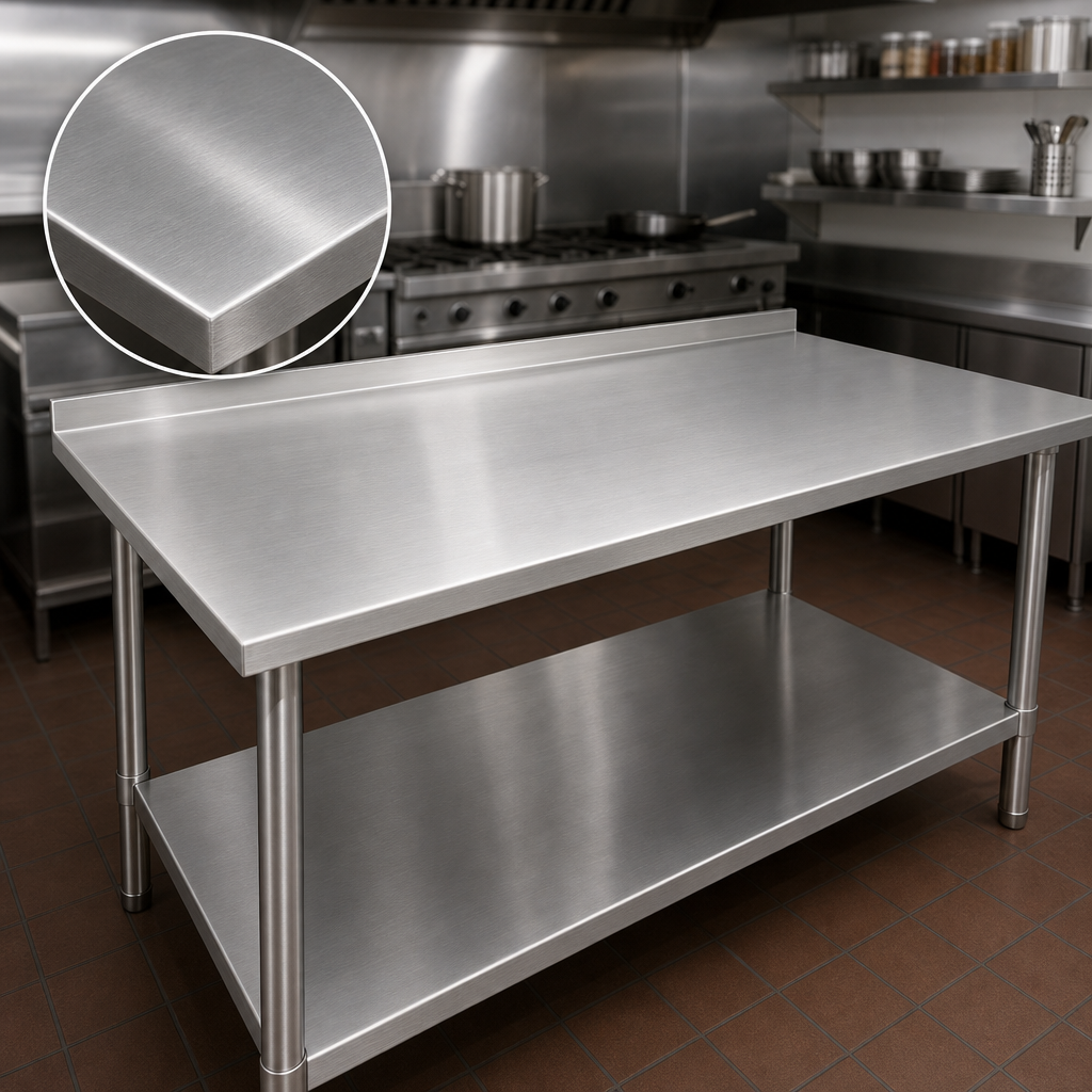 14-Gauge 300-Series Stainless Steel Top