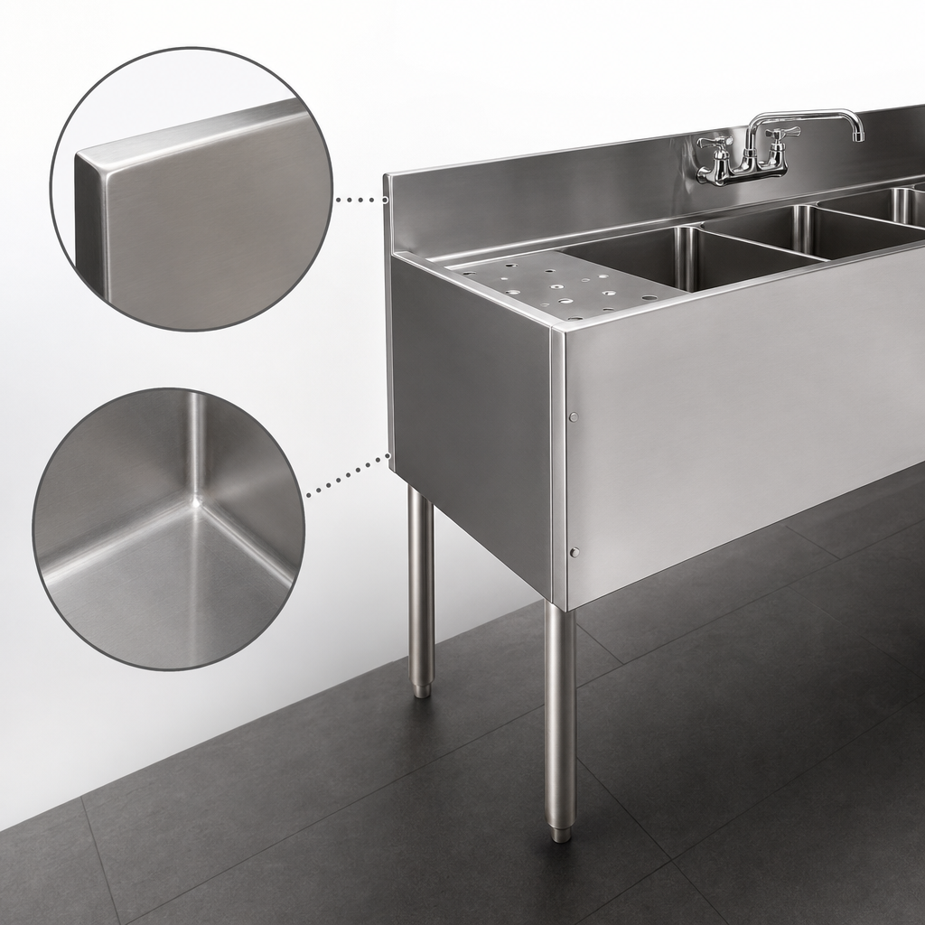 Seamless Top And Backsplash