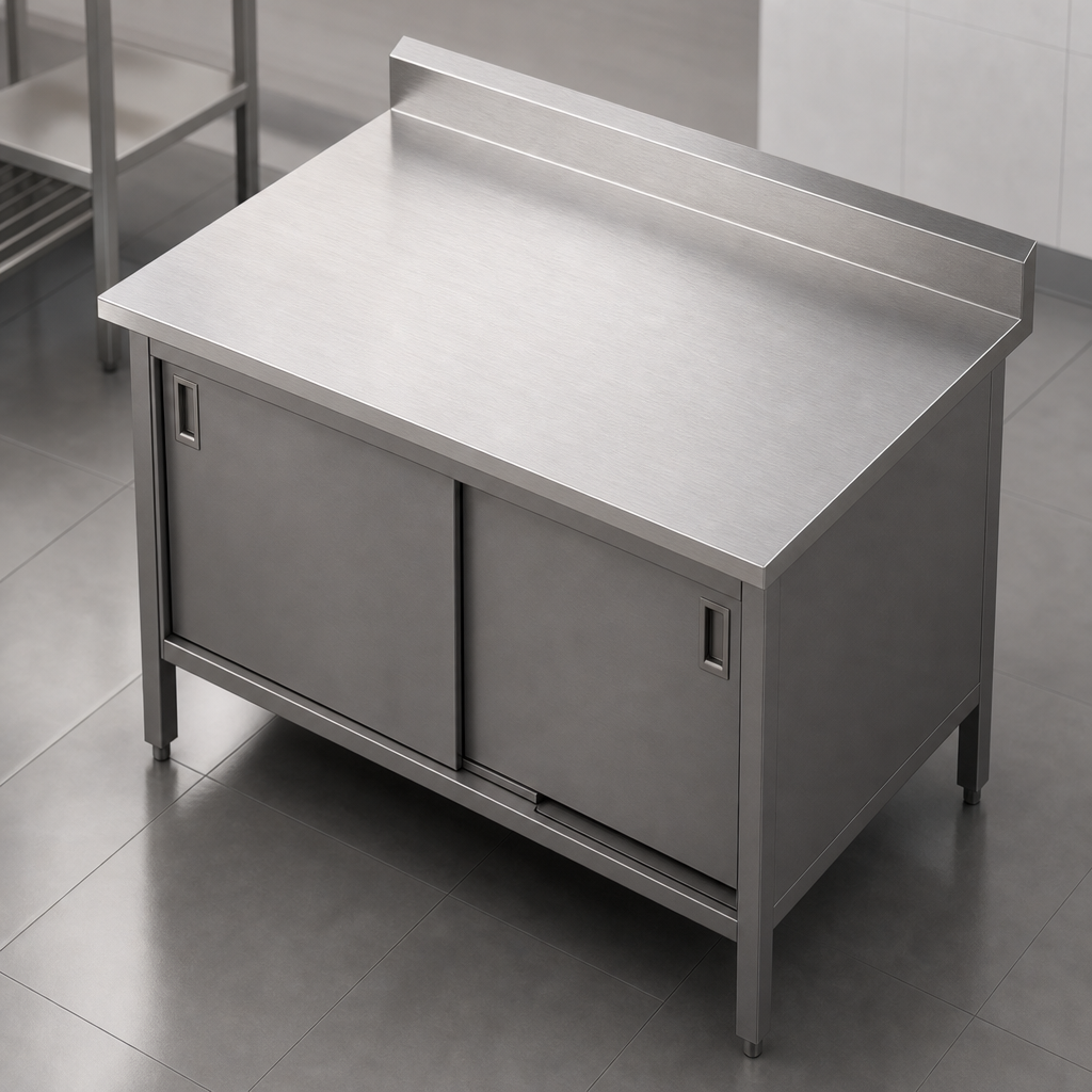 16-Gauge 300-Series Stainless Steel Top