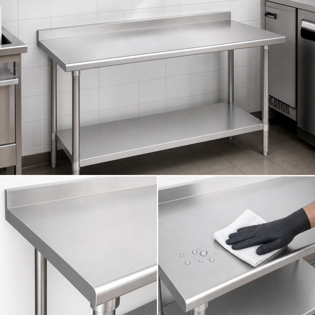 14-Gauge 300 Series Stainless Steel Top