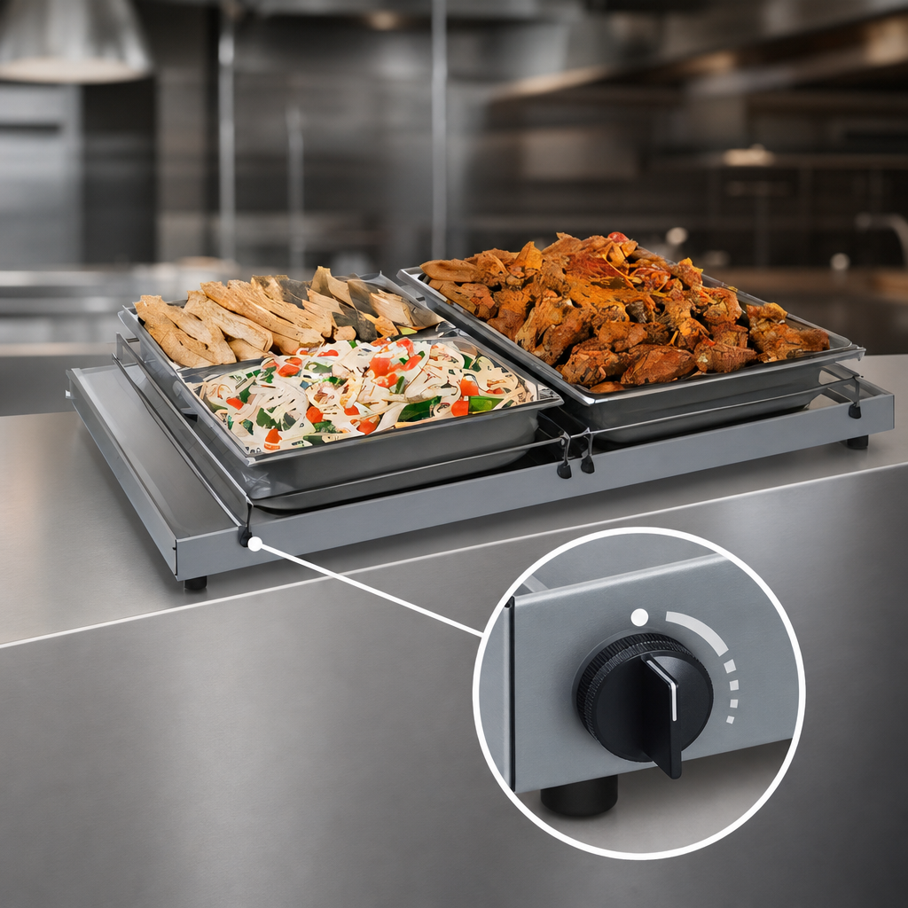 Built-In Adjustable Thermostat
