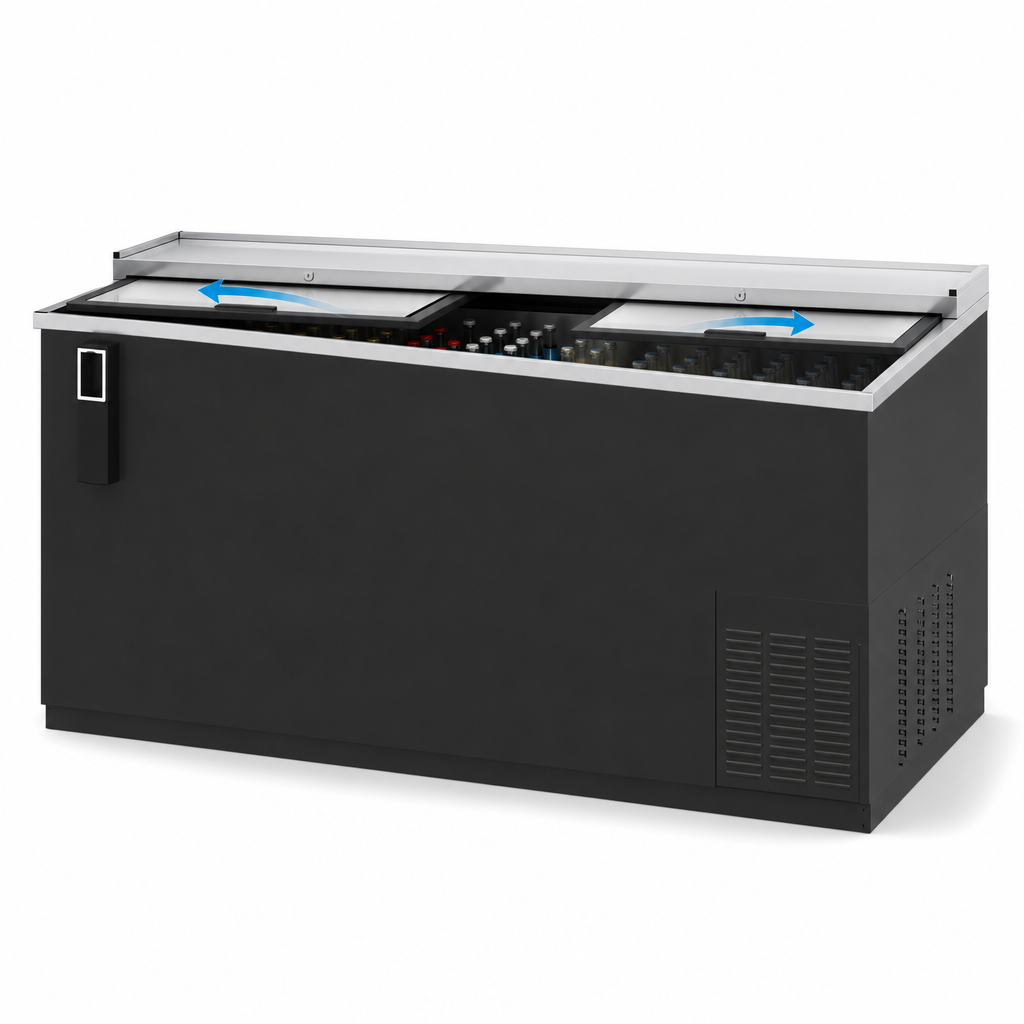 Two Locking Top-Sliding Lids