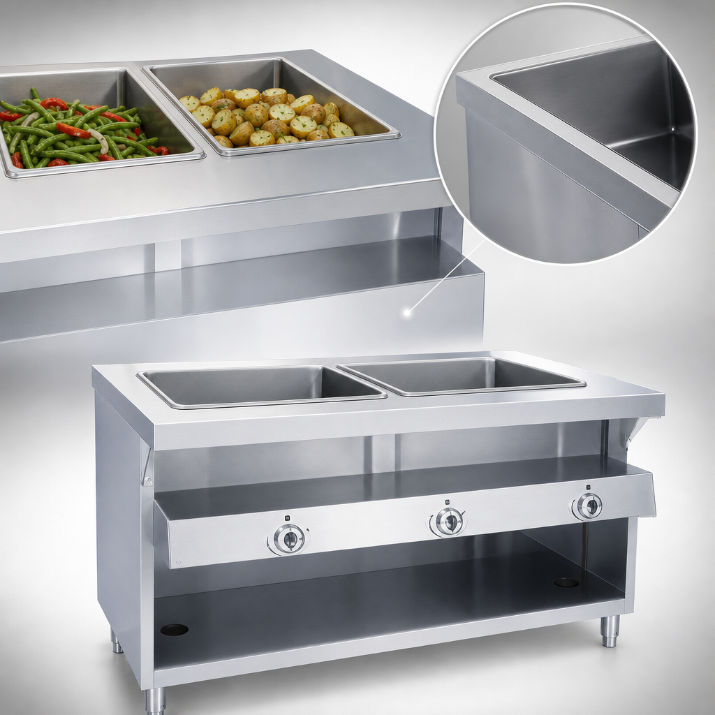 Durable Stainless Steel Top