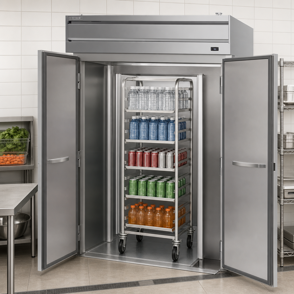 Roll-Thru Cabinet Design