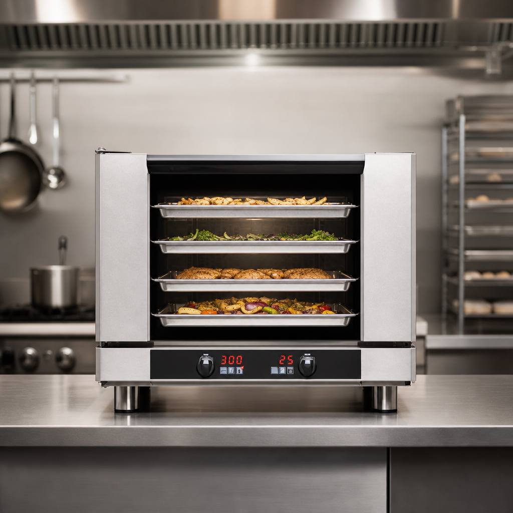 Four Full-Size Sheet Pan Capacity