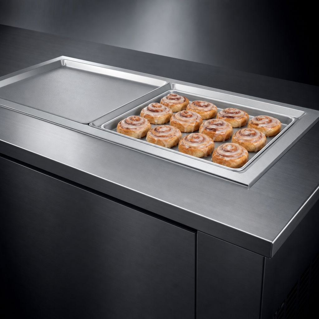 1 Full-Size Sheet Pan Capacity