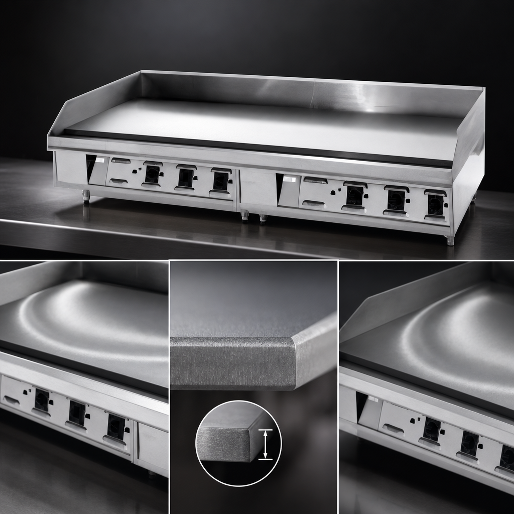1-Inch Steel Griddle Plate