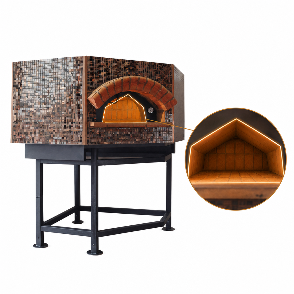 Pentagonal Internal Cooking Chamber