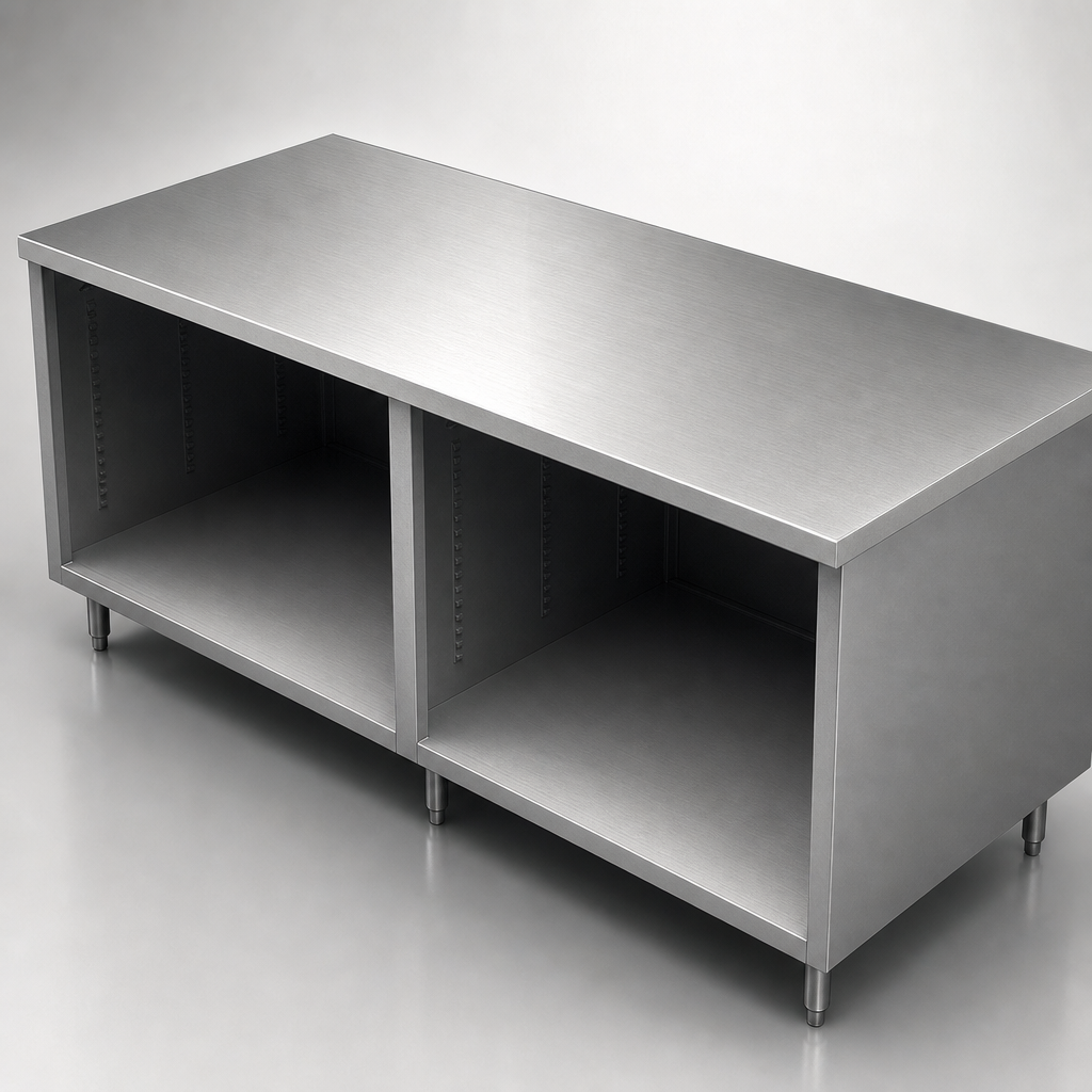 14-Gauge 304 Stainless Steel Top