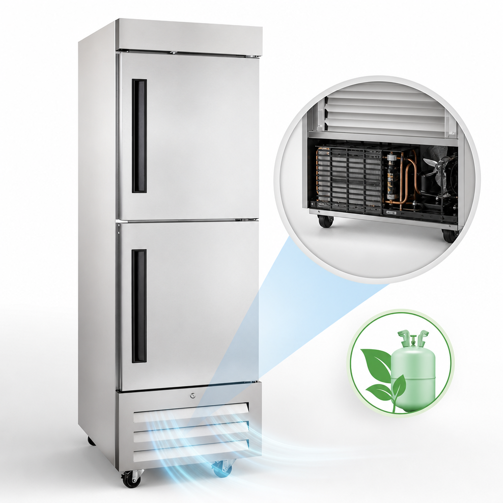 Bottom-Mounted Refrigeration System