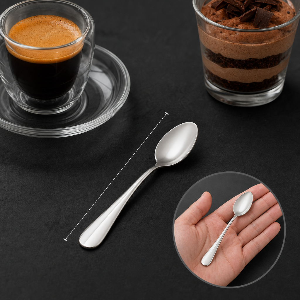 Demitasse Spoon Size