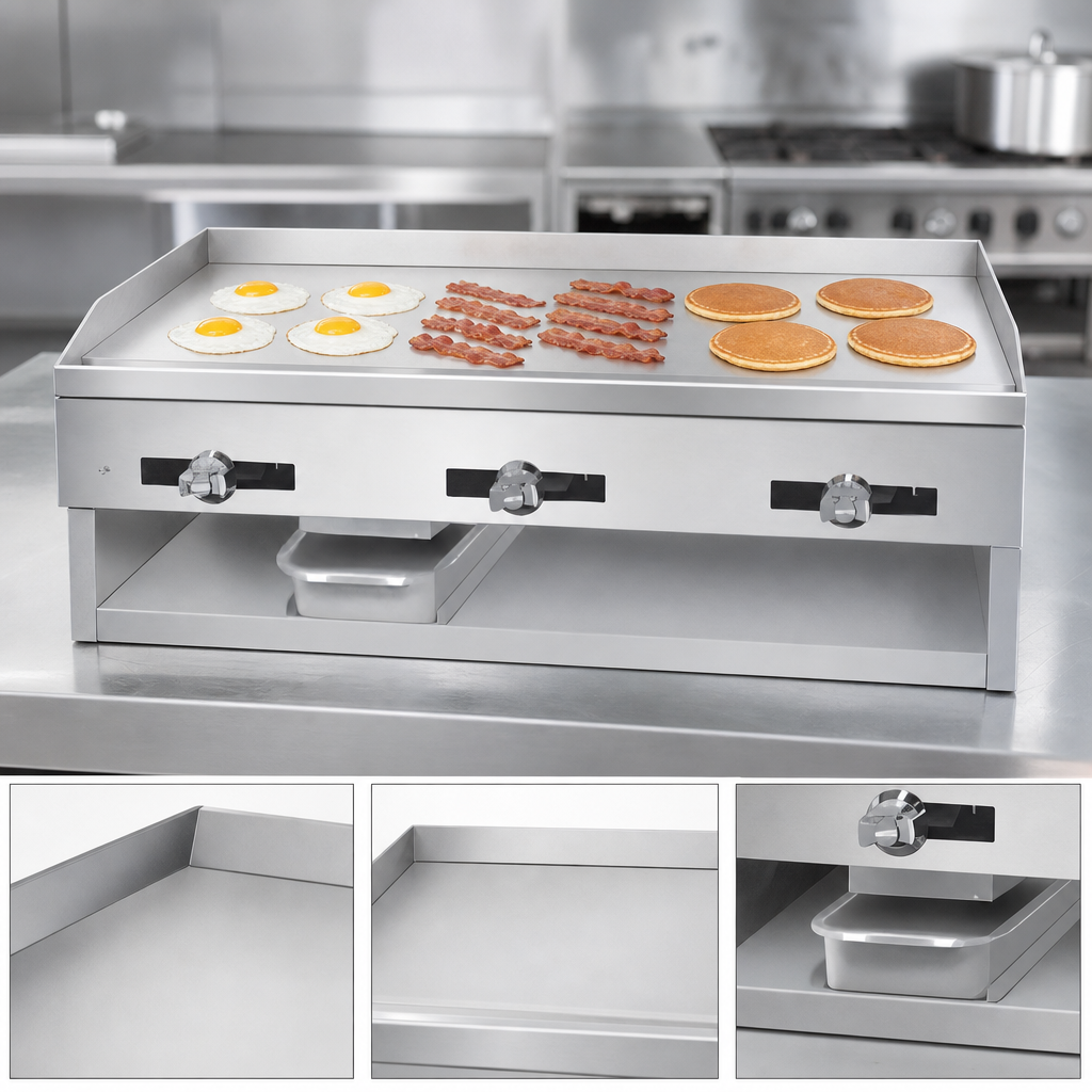 40-Inch x 16-Inch Griddle Plate