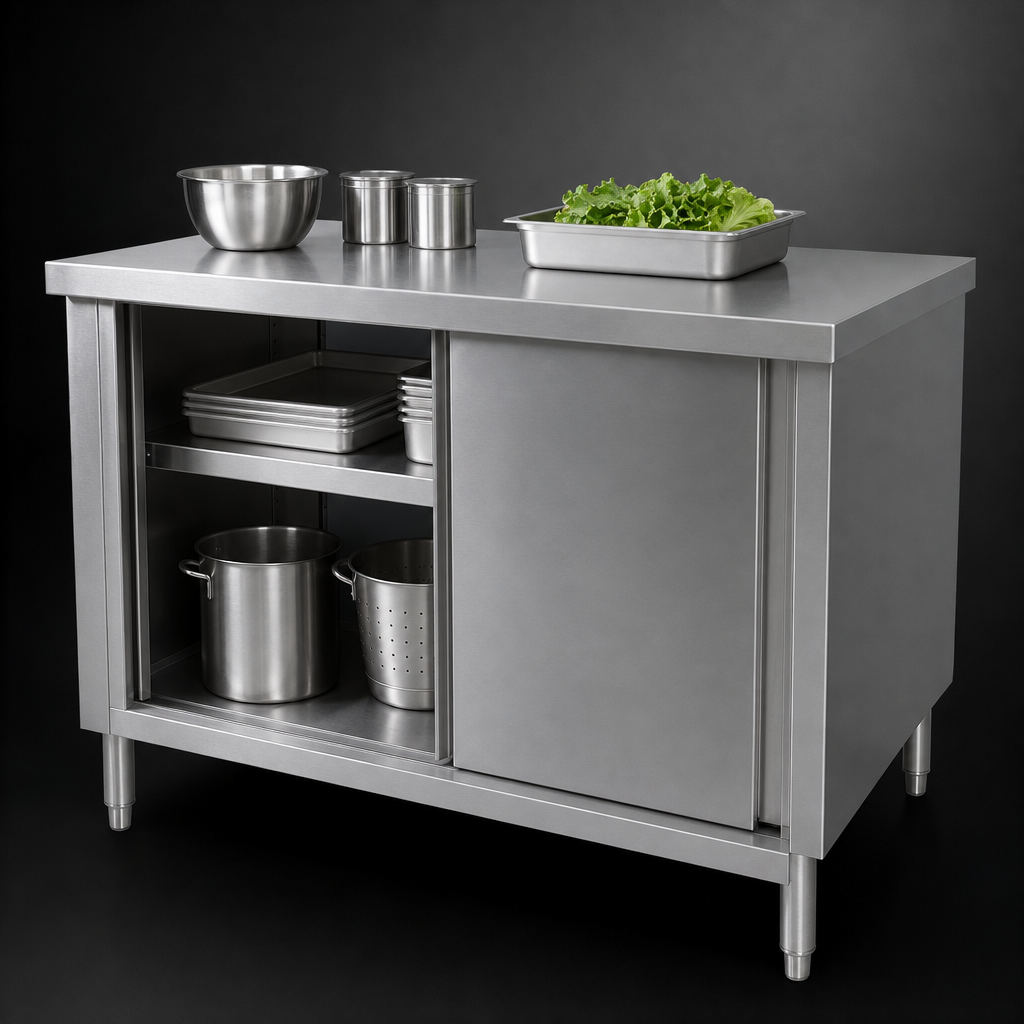 Sliding Door Cabinet Base
