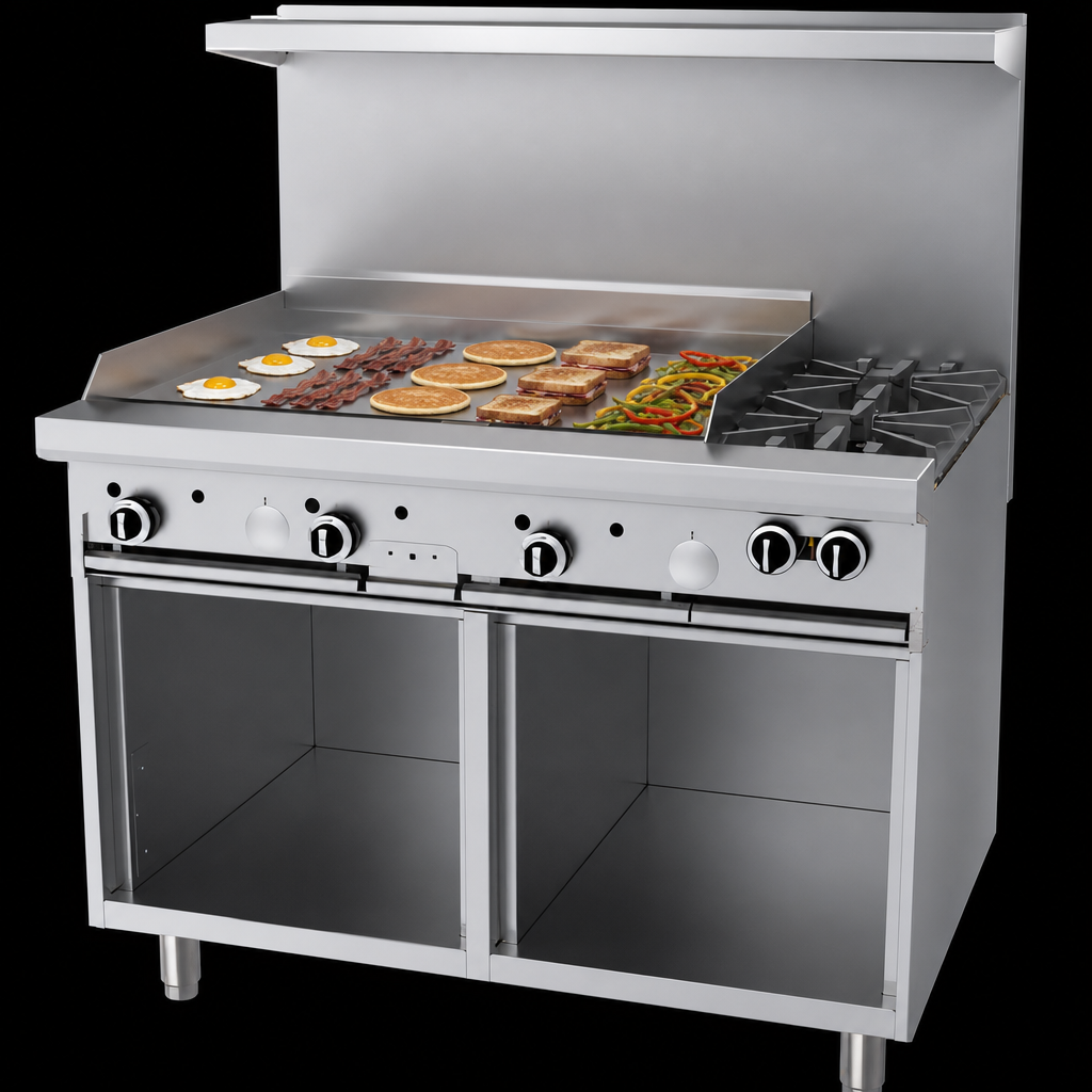 36-Inch Griddle Section