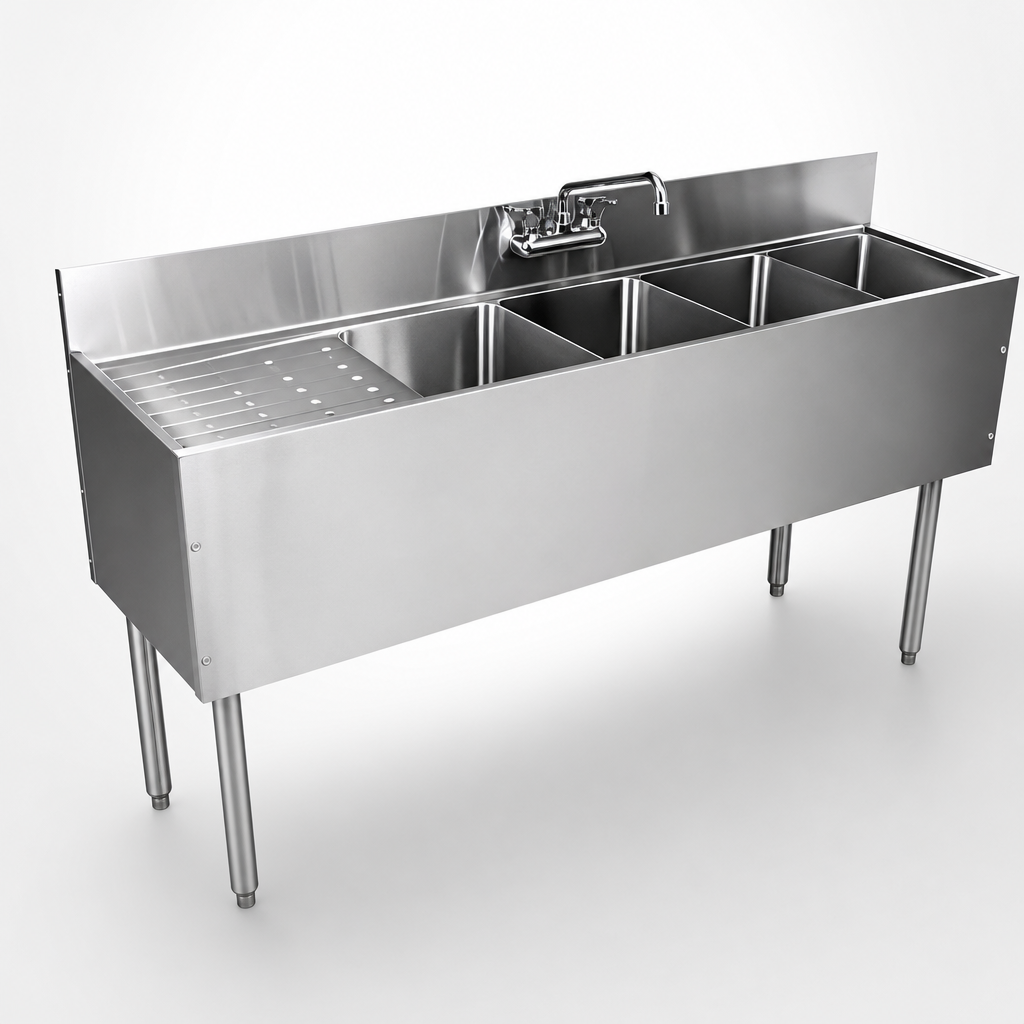Left-Side Corrugated Drainboard