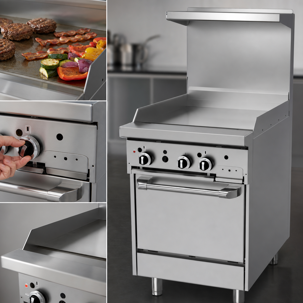 24-Inch Thermostatic Griddle