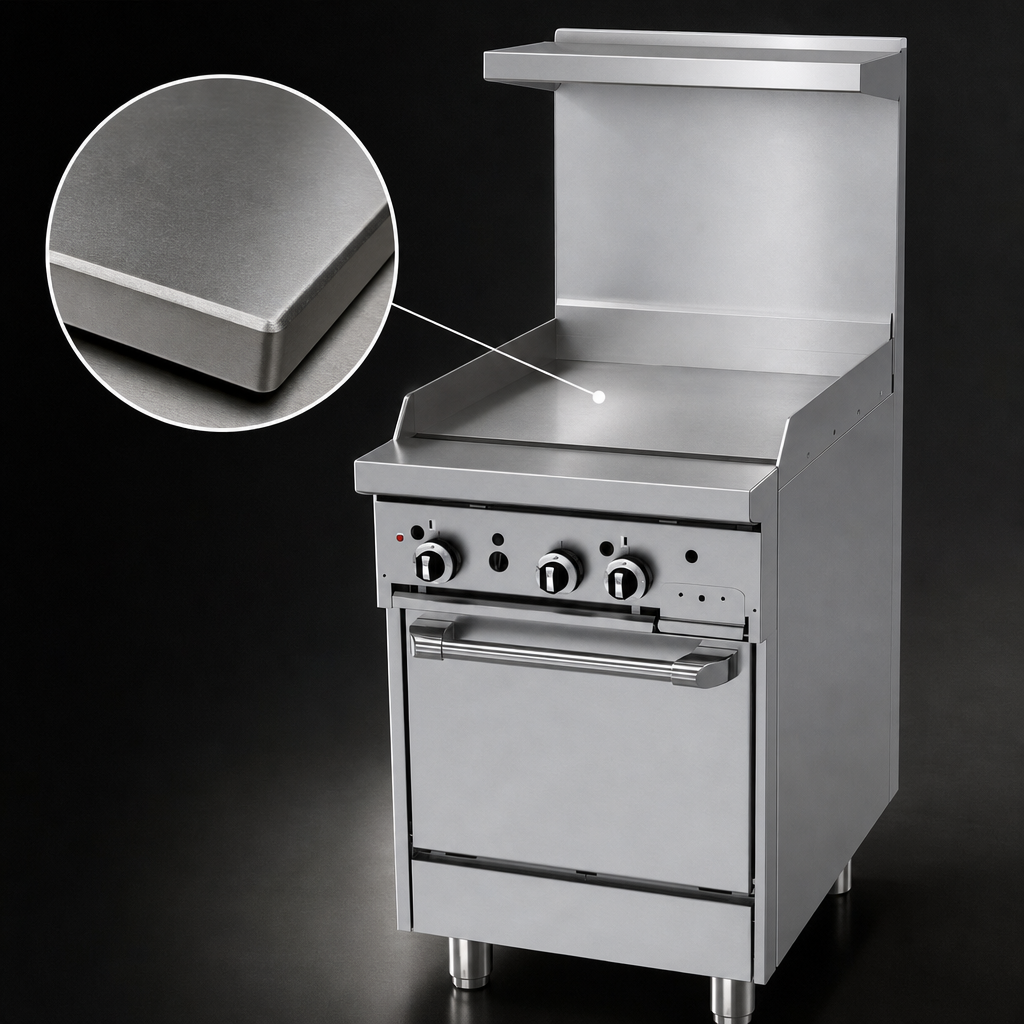 5/8-Inch Smooth Steel Griddle Plate