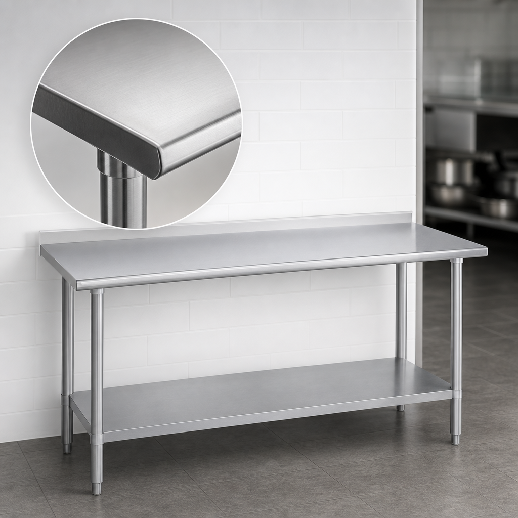 14-Gauge 300 Series Stainless Steel Top