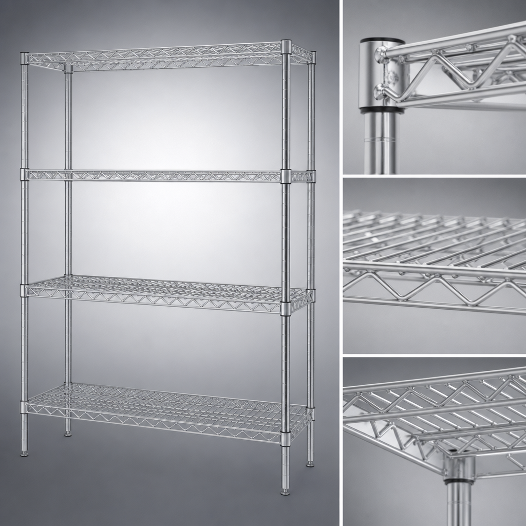 Patented QuadTruss® Shelves