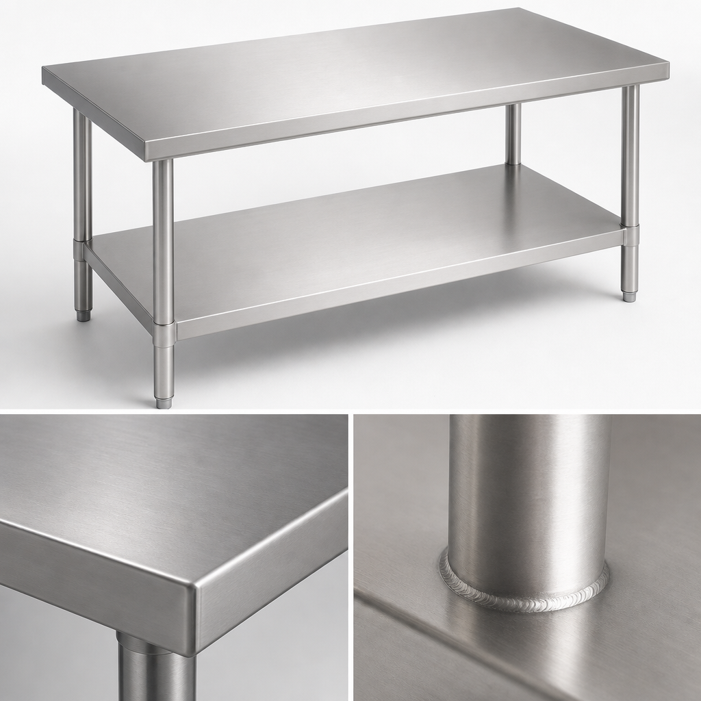 18-Gauge Type 430 Stainless Steel Top