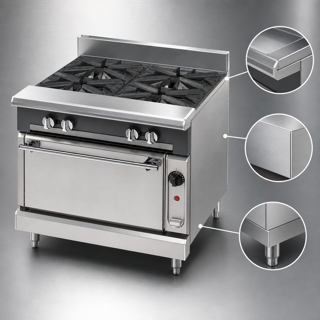 Heavy-Duty Stainless Steel Construction