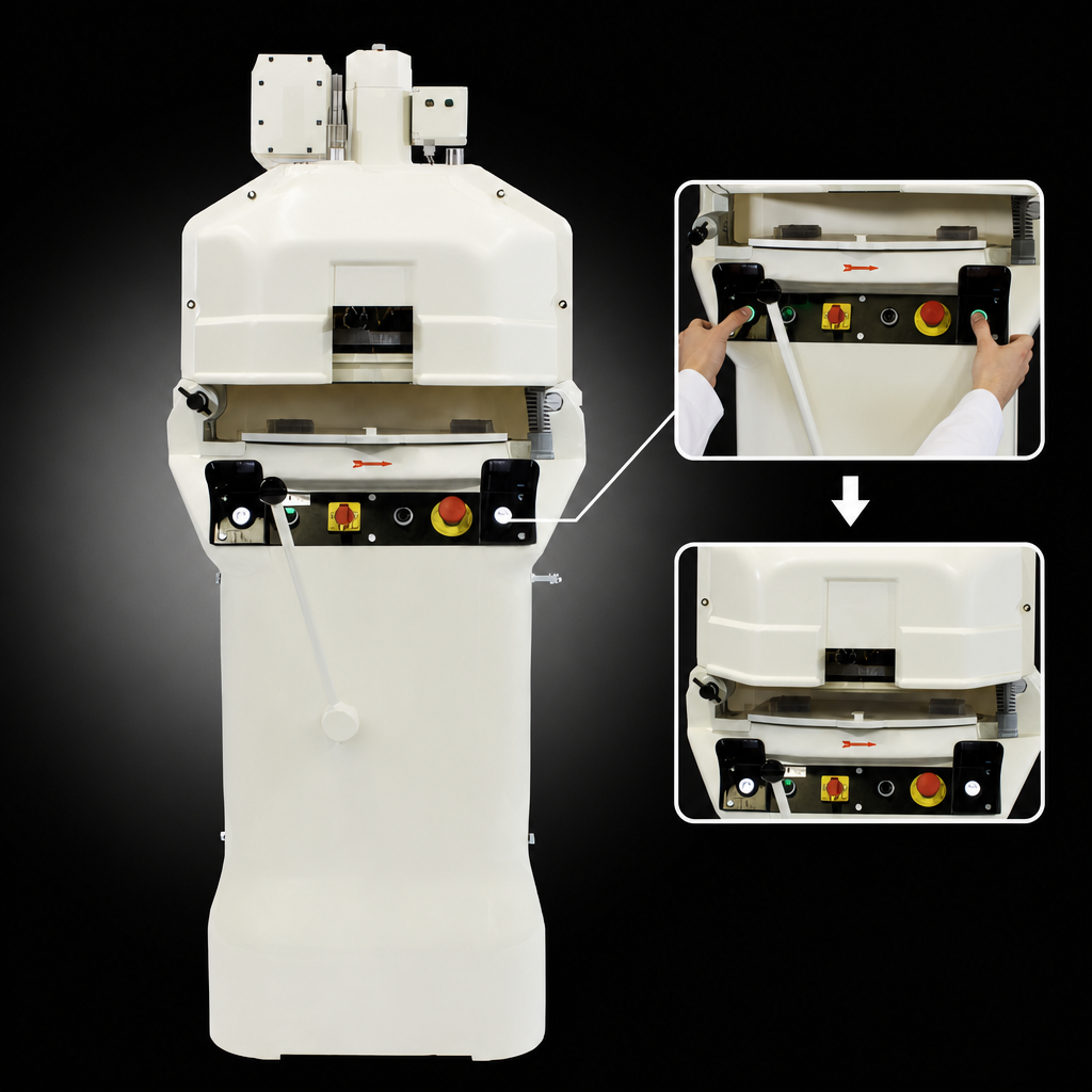 Automated Knife Head Lowering
